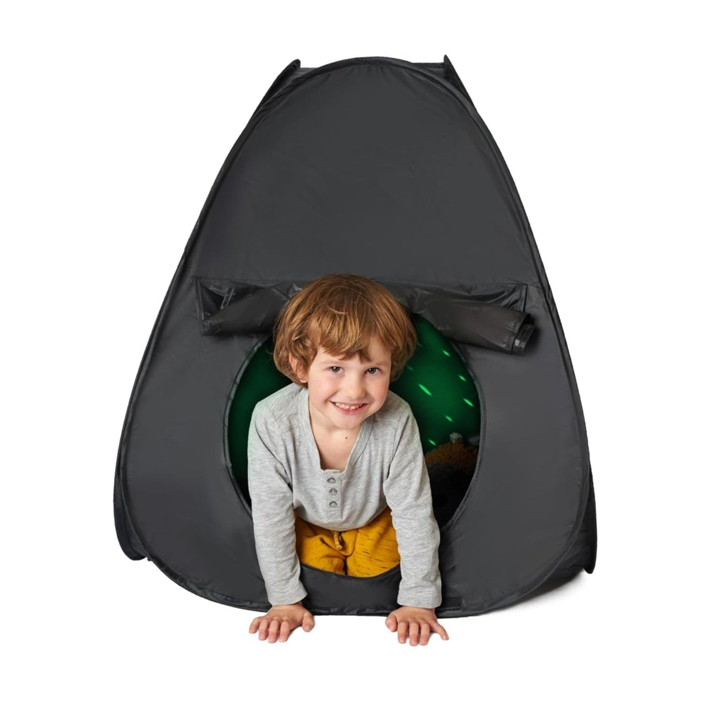 High Elastic Folding Quickly Open Autistic Black Sensory Tent